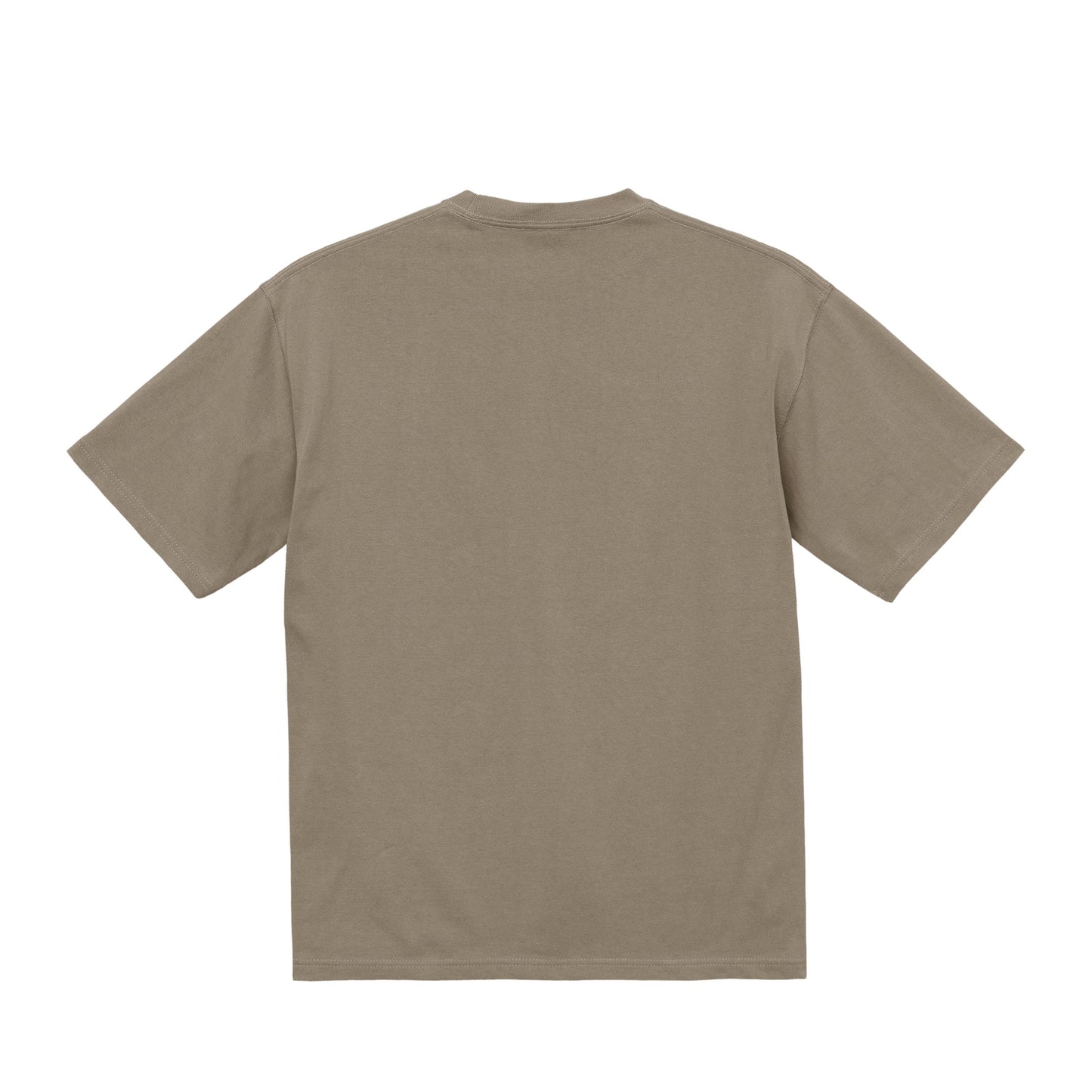 HINACALM Cat Tee acid-khaki image