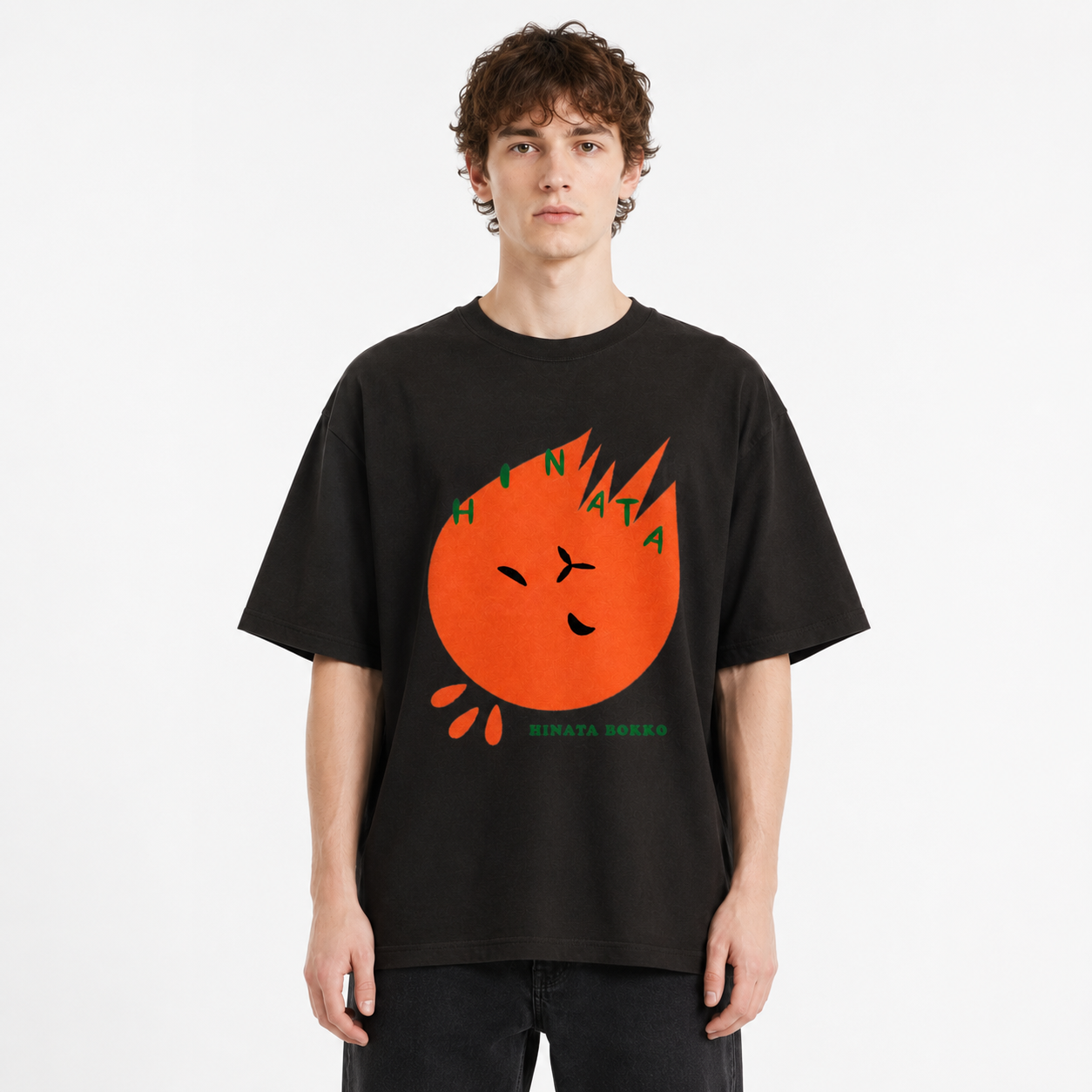 HINACALM Hinatabokko Graphic Tee