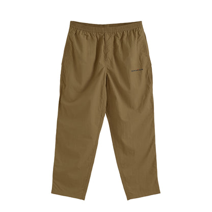 HINACALM Minimal Logo Nylon Pants beige image