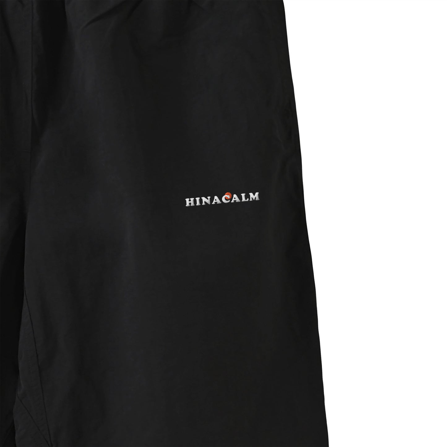 HINACALM Minimal Logo Nylon Pants black image
