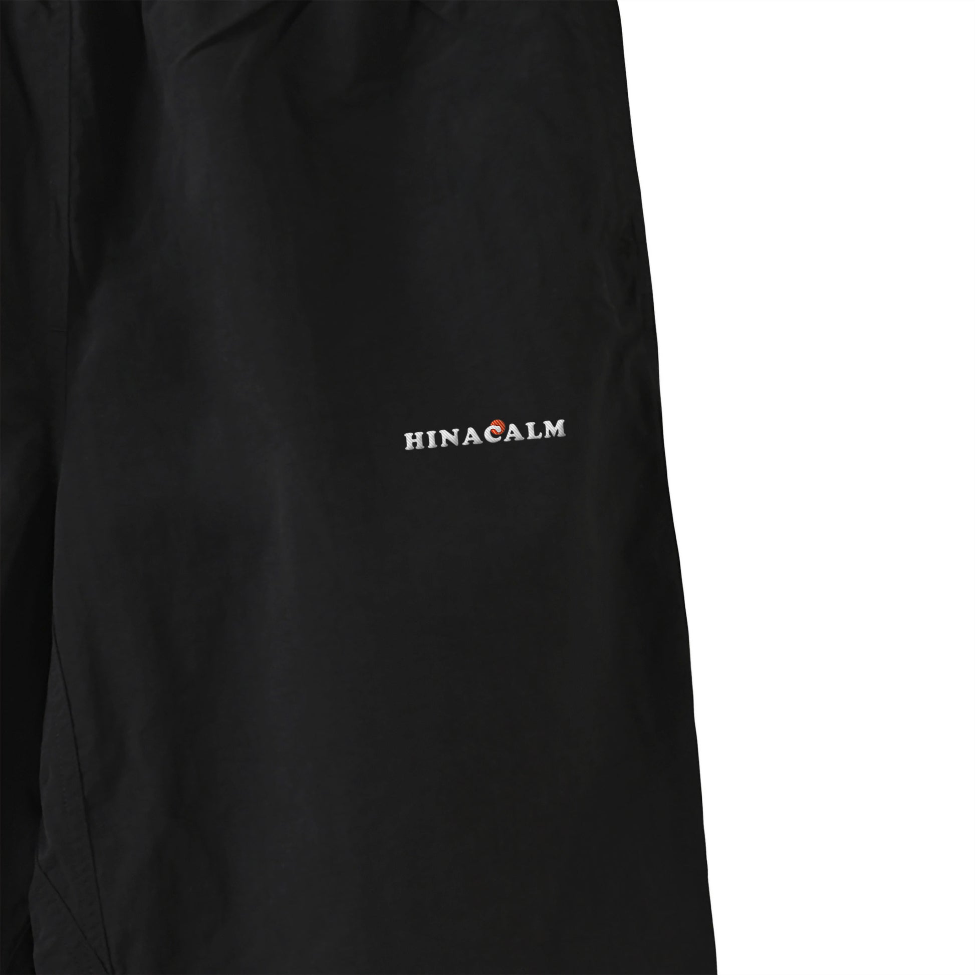 HINACALM Minimal Logo Nylon Pants black image