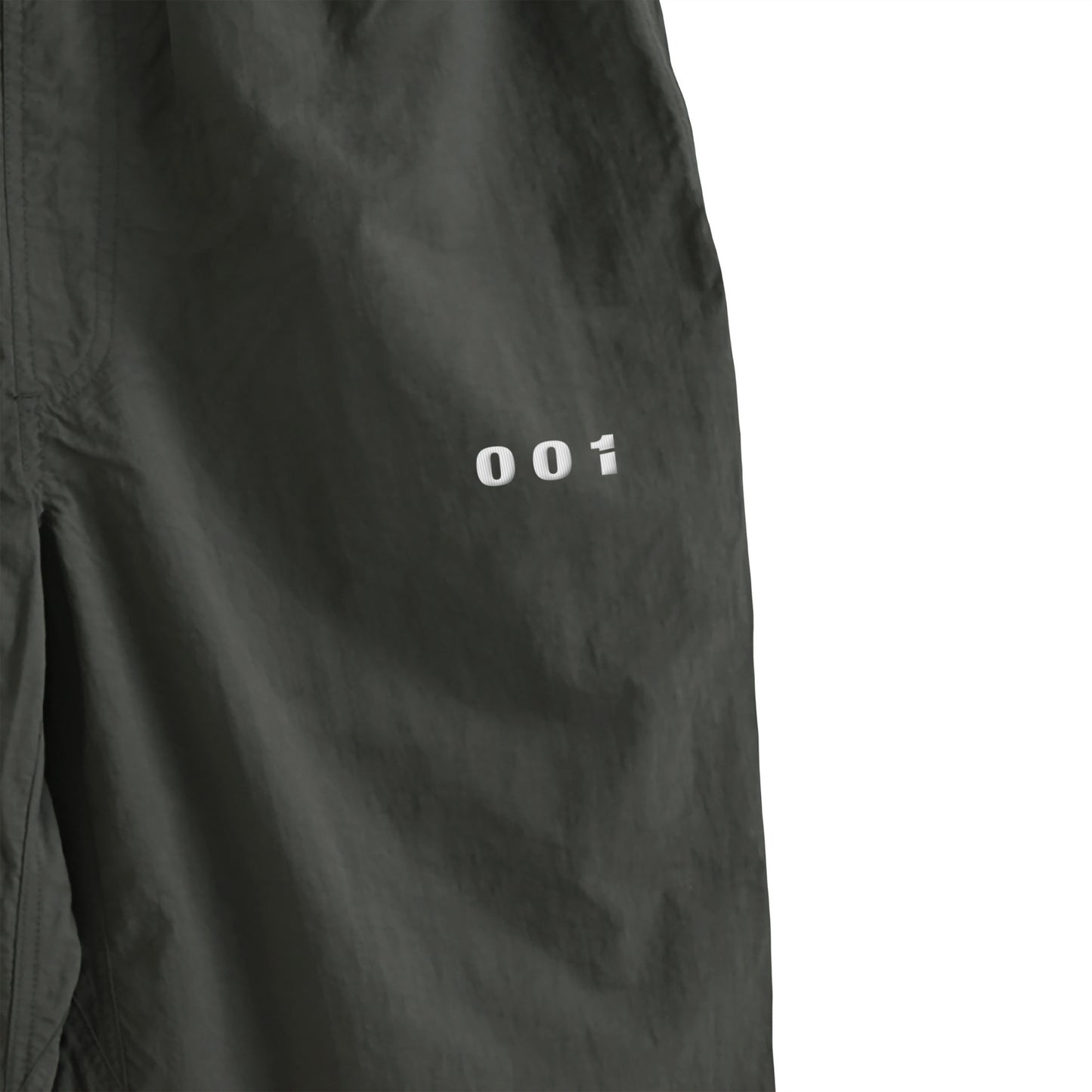 CALM HUMAN 001 – SIGNATURE NYLON PANTS gray image