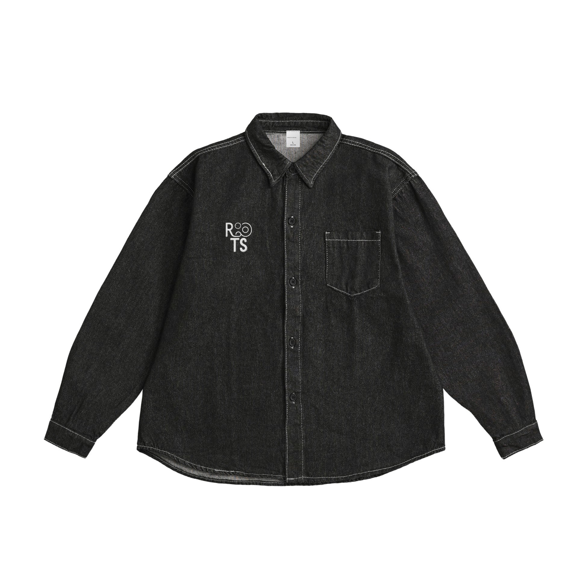 ROOTS Denim Shirt black image
