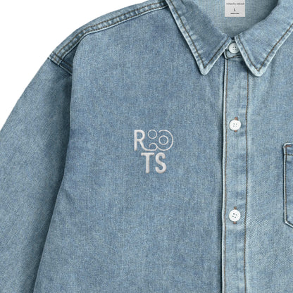 ROOTS Denim Shirt light-blue image