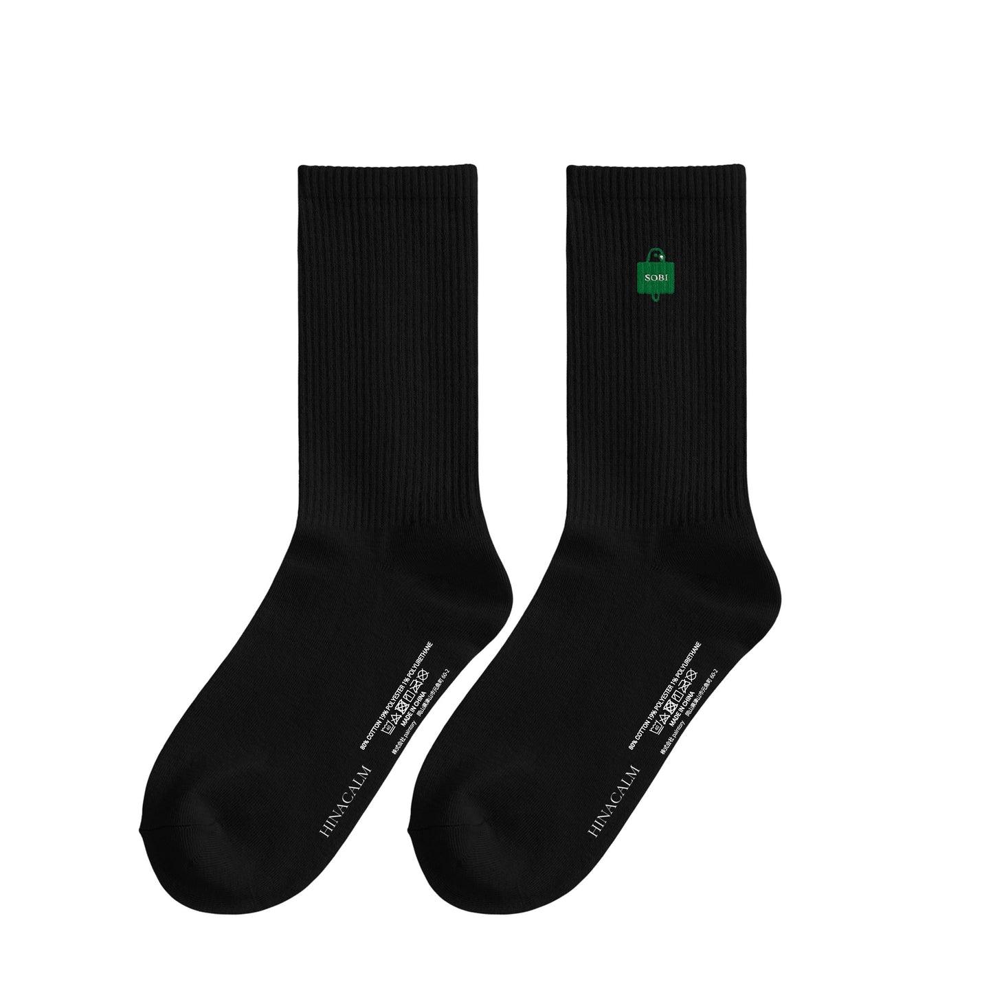 SOBI REST Rib Socks black image