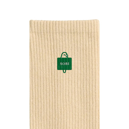 SOBI REST Rib Socks cream image
