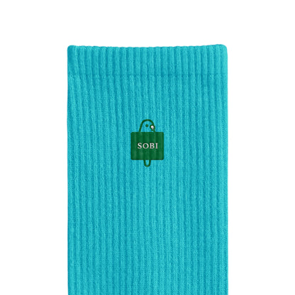 SOBI REST Rib Socks light-blue image