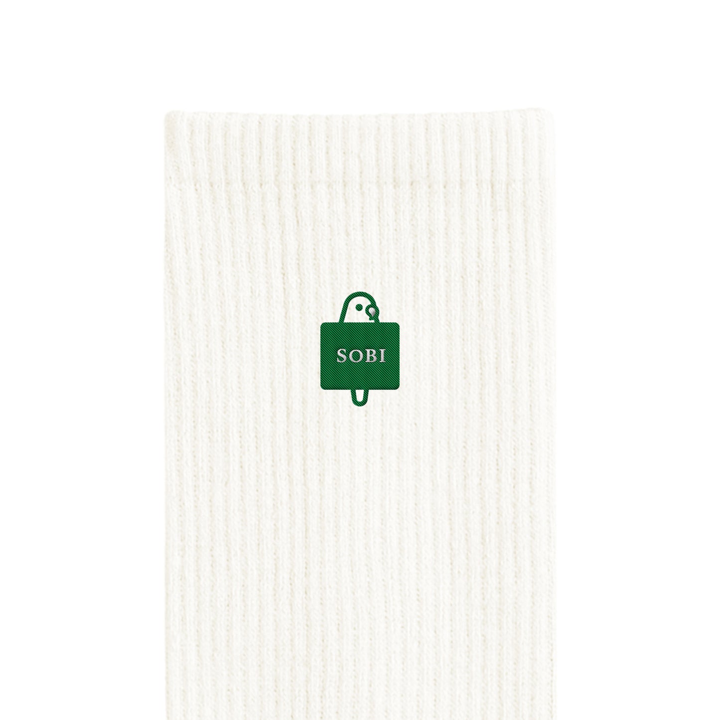 SOBI REST Rib Socks white image