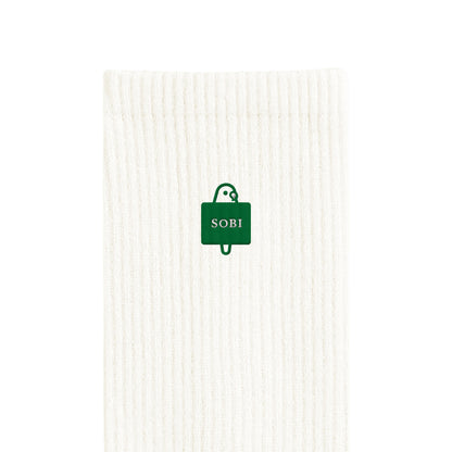 SOBI REST Rib Socks white image