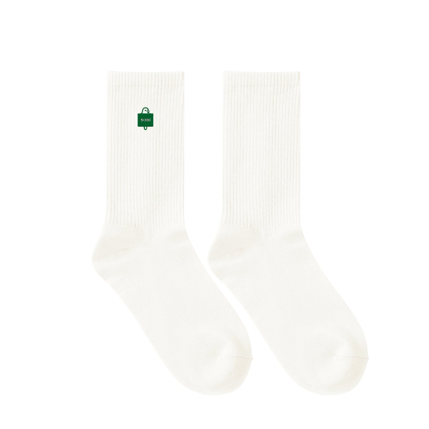 SOBI REST Rib Socks white image