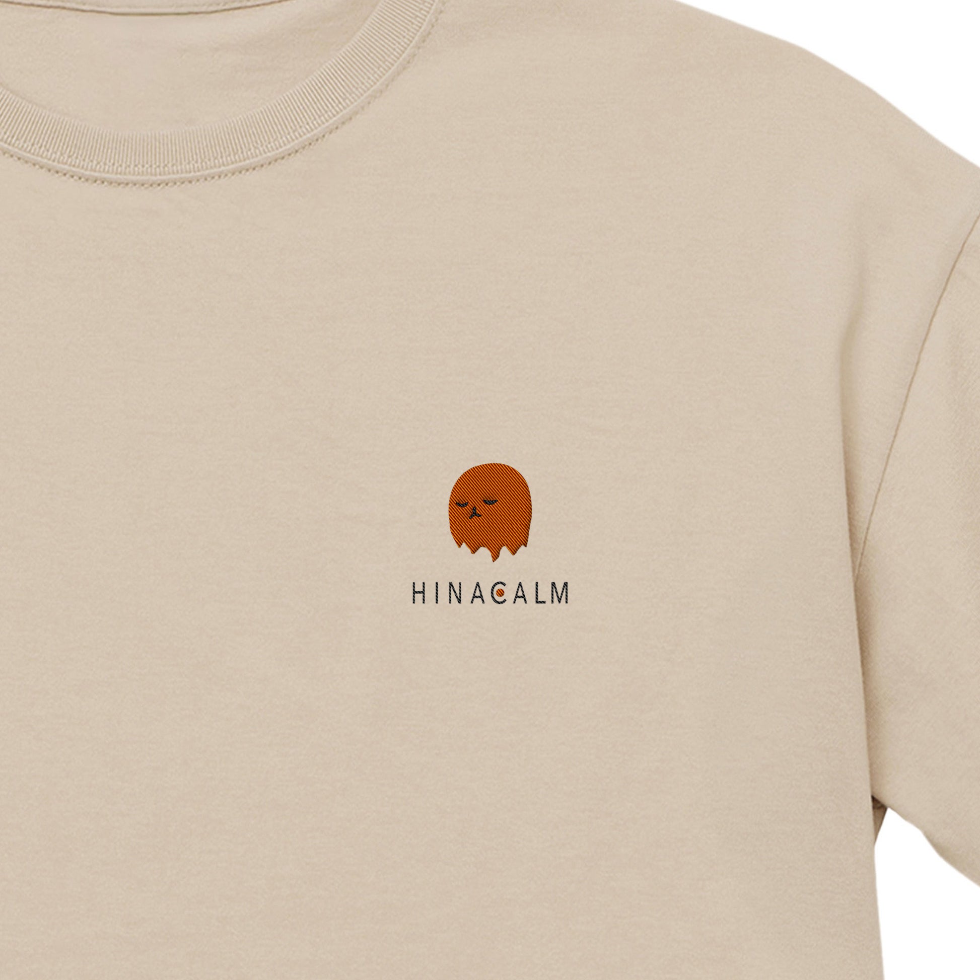 HINACALM Symbol Logo Tee sand-beige image
