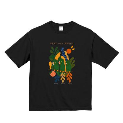 SOBI PEACH GARDEN Tee black image