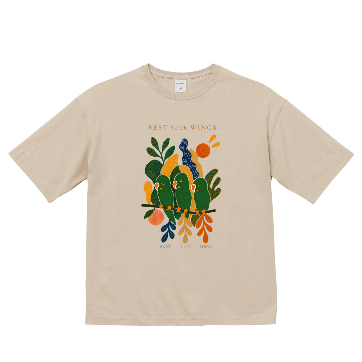 SOBI PEACH GARDEN Tee sand-beige image