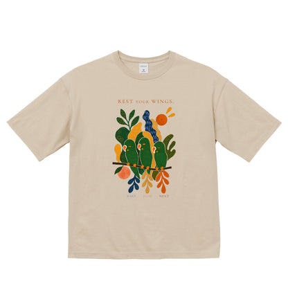 SOBI PEACH GARDEN Tee sand-beige image