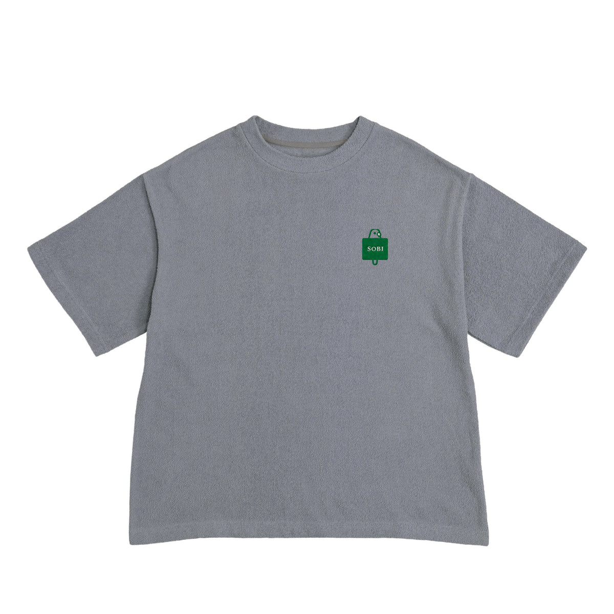 SOBI REST Pile Tee fog-blue image