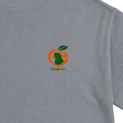 SOBI PEACH Bird Emblem Pile Set【Tee】 fog-blue image