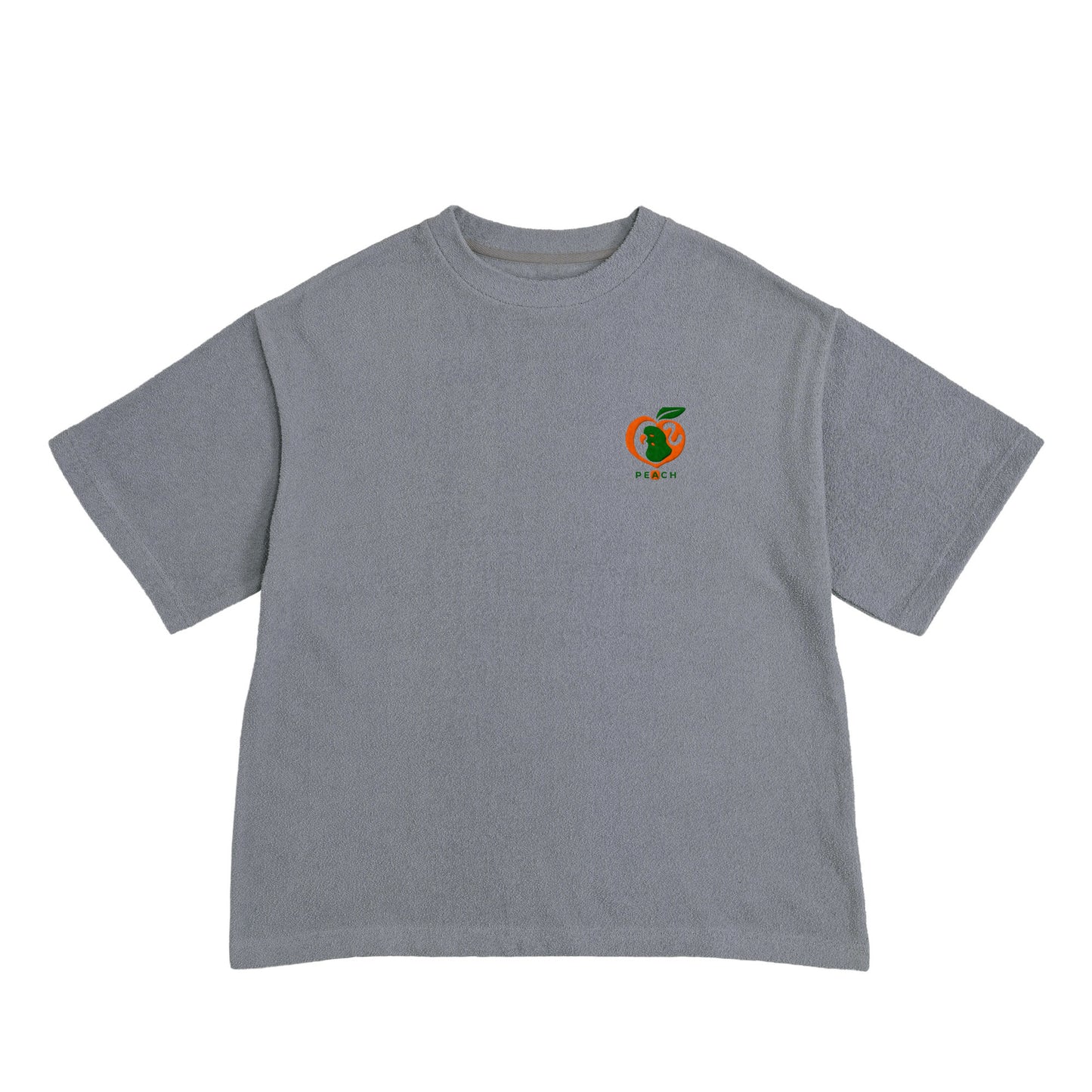 SOBI PEACH Bird Emblem Pile Set【Tee】 fog-blue image