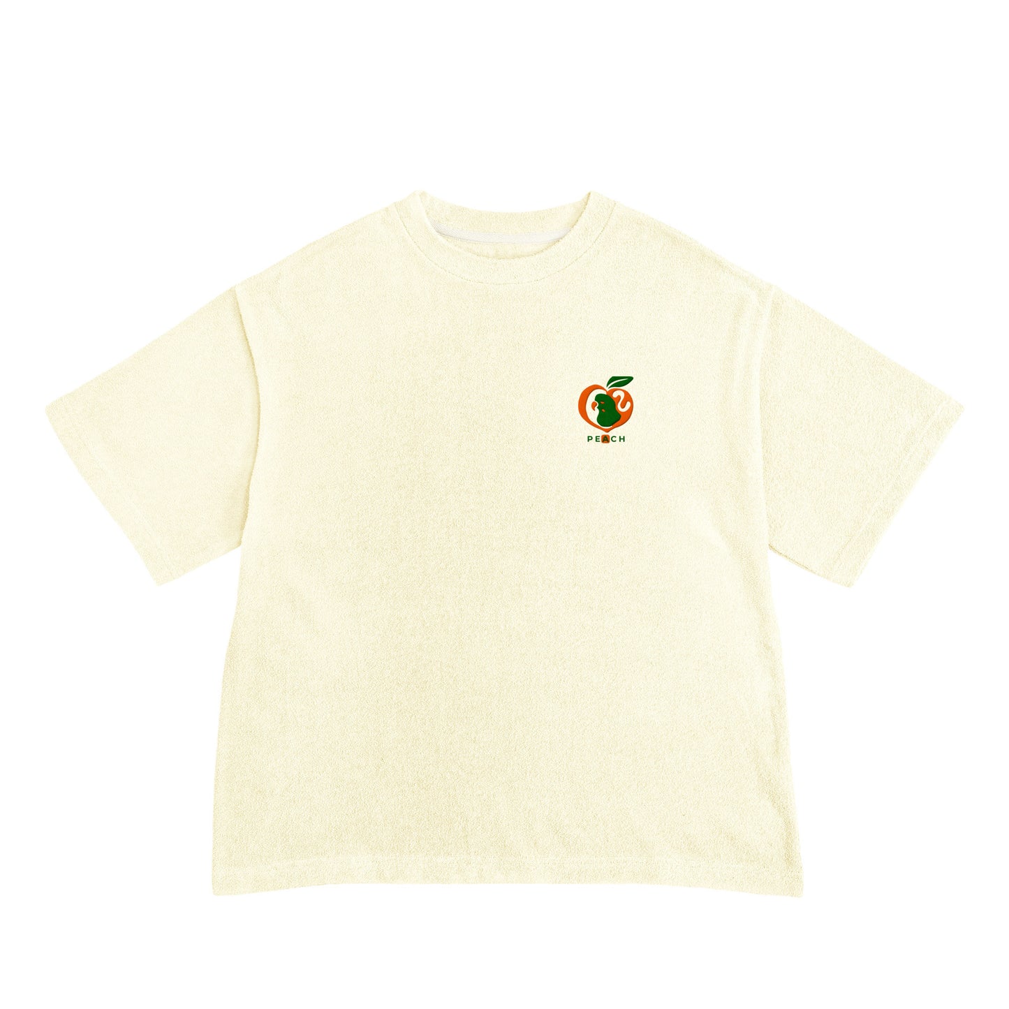 SOBI PEACH Bird Emblem Pile Set【Tee】 salt image