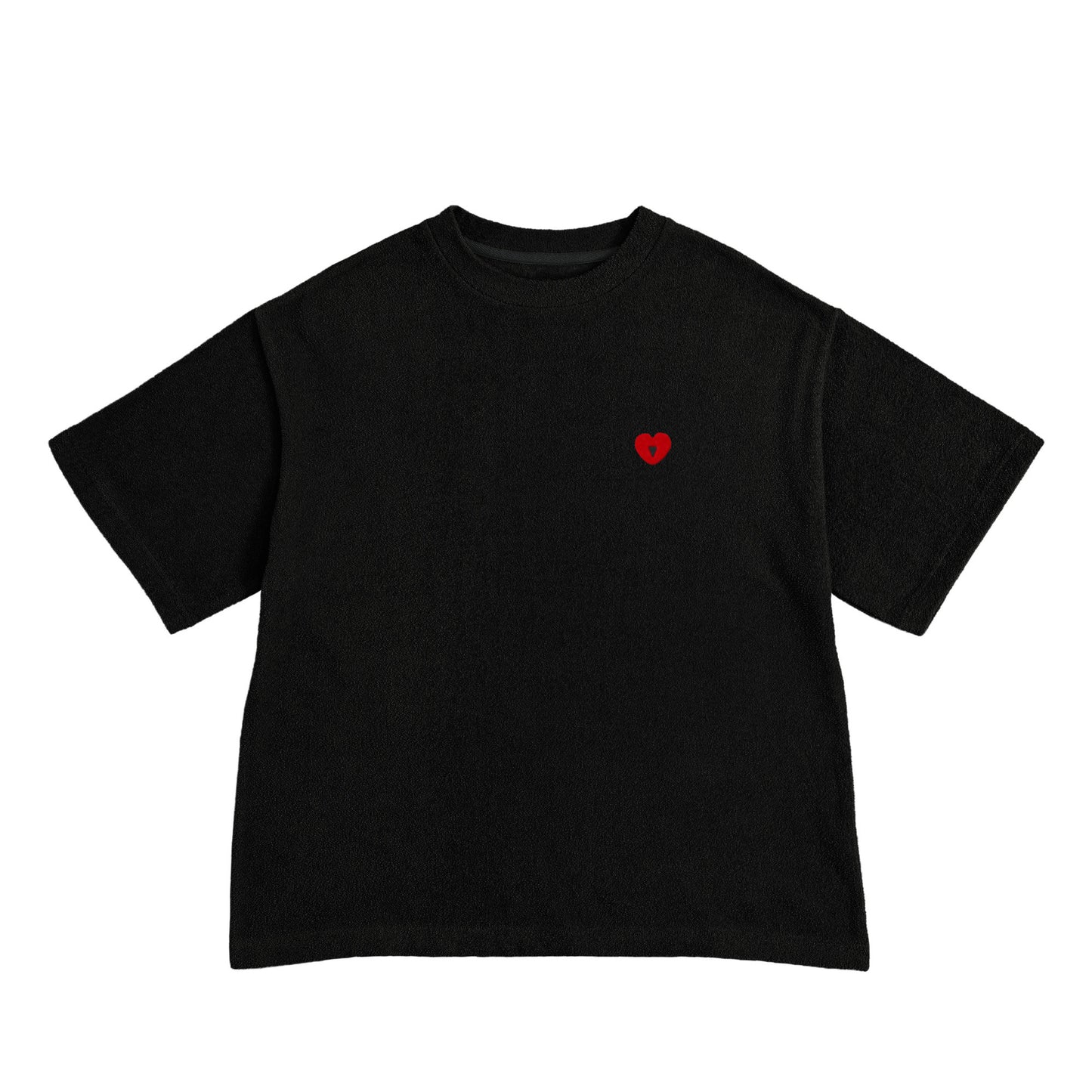 SOBI BEAT Signature Heart Pile Tee black image