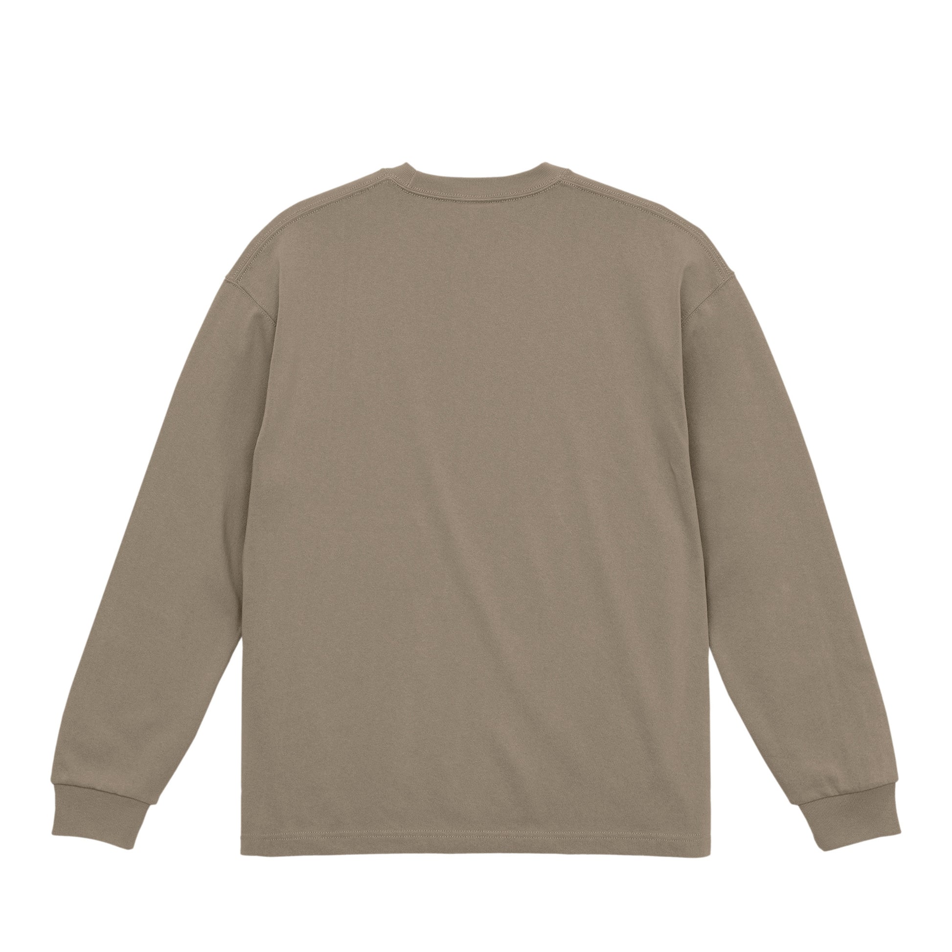 HINACALM Symbol Logo Long Sleeve Tee acid-khaki image