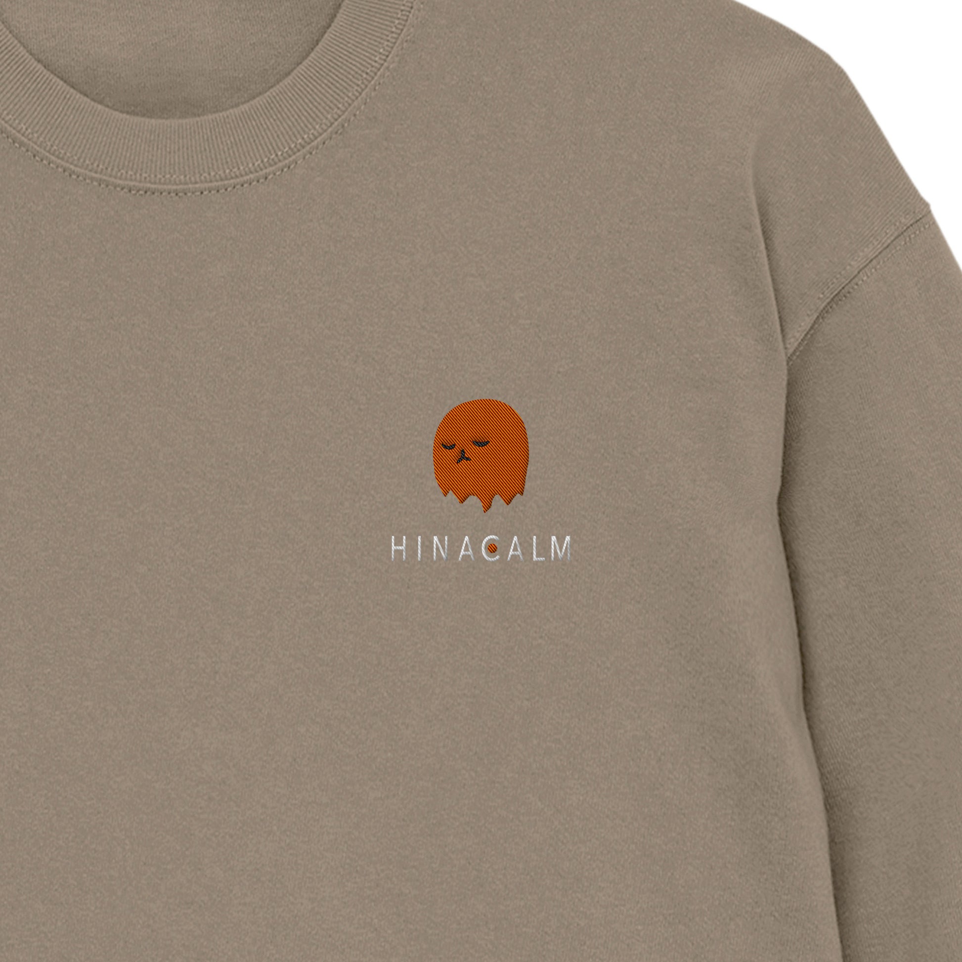 HINACALM Symbol Logo Long Sleeve Tee acid-khaki image
