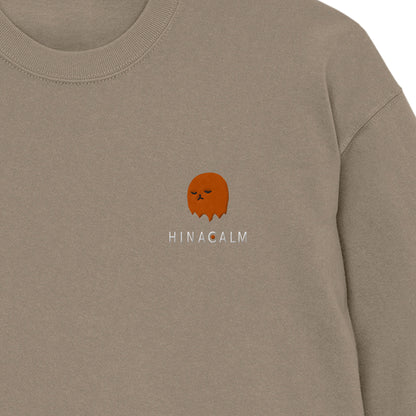 HINACALM Symbol Logo Long Sleeve Tee acid-khaki image