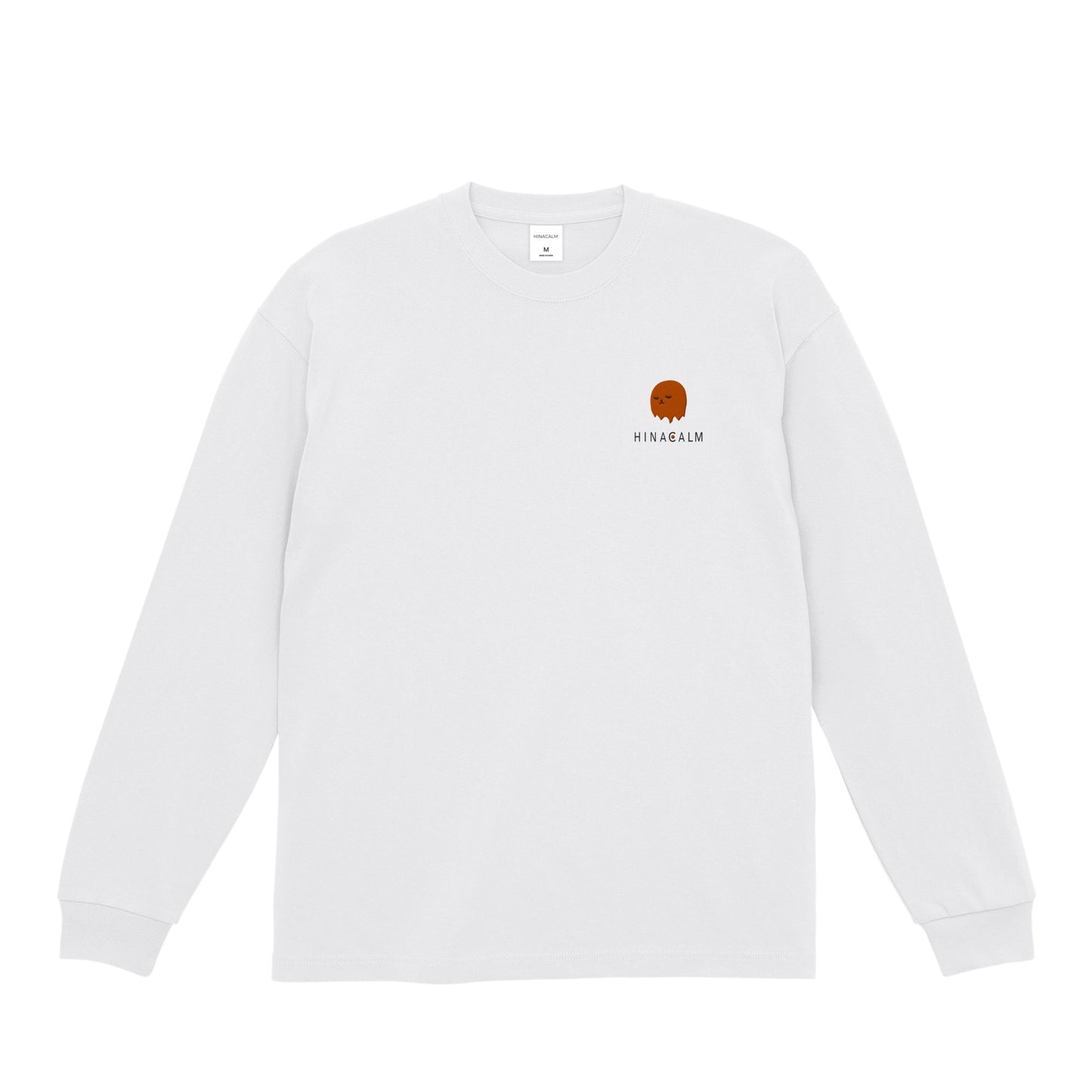 HINACALM Symbol Logo Long Sleeve Tee white image