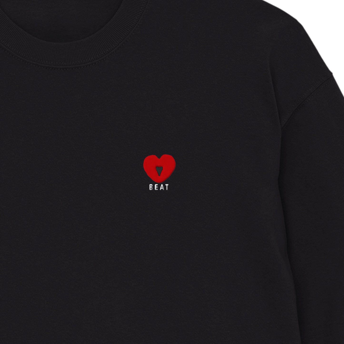 SOBI BEAT Signature Heart Long Sleeve Tee black image