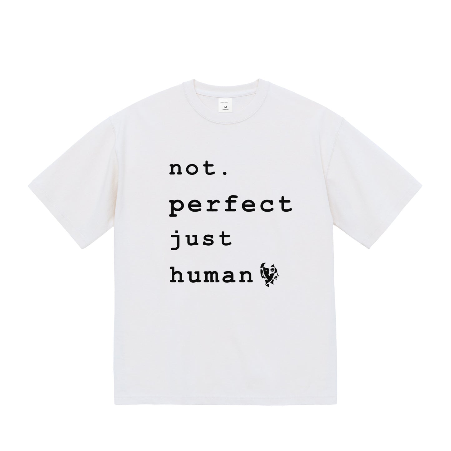 not.human Tee white image