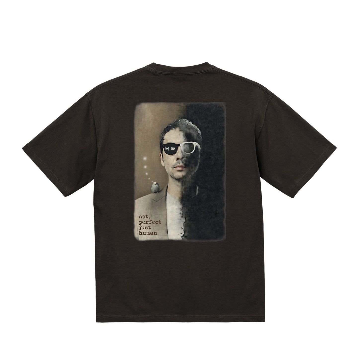 CALM HUMAN INKO Tee sumi image