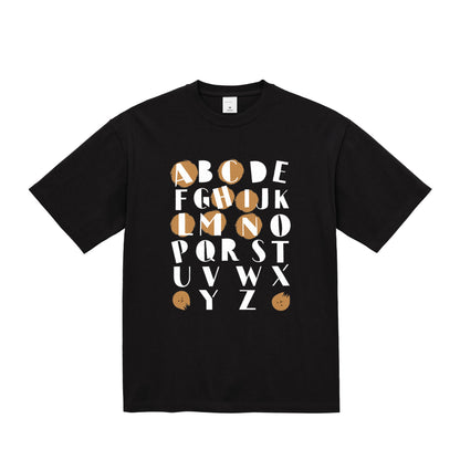 HINACALM Alphabet Sun Tee black image