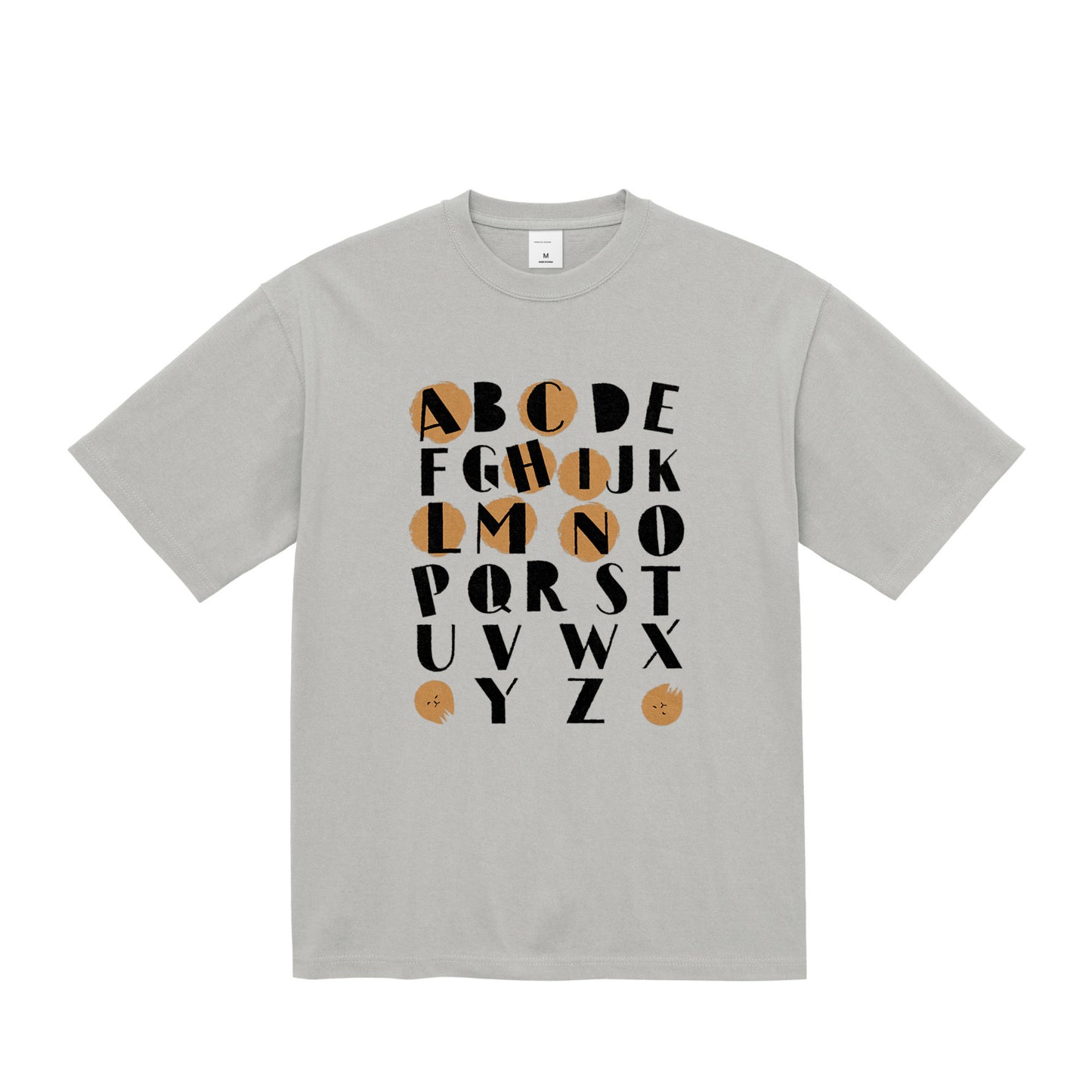 HINACALM Alphabet Sun Tee frost-gray image