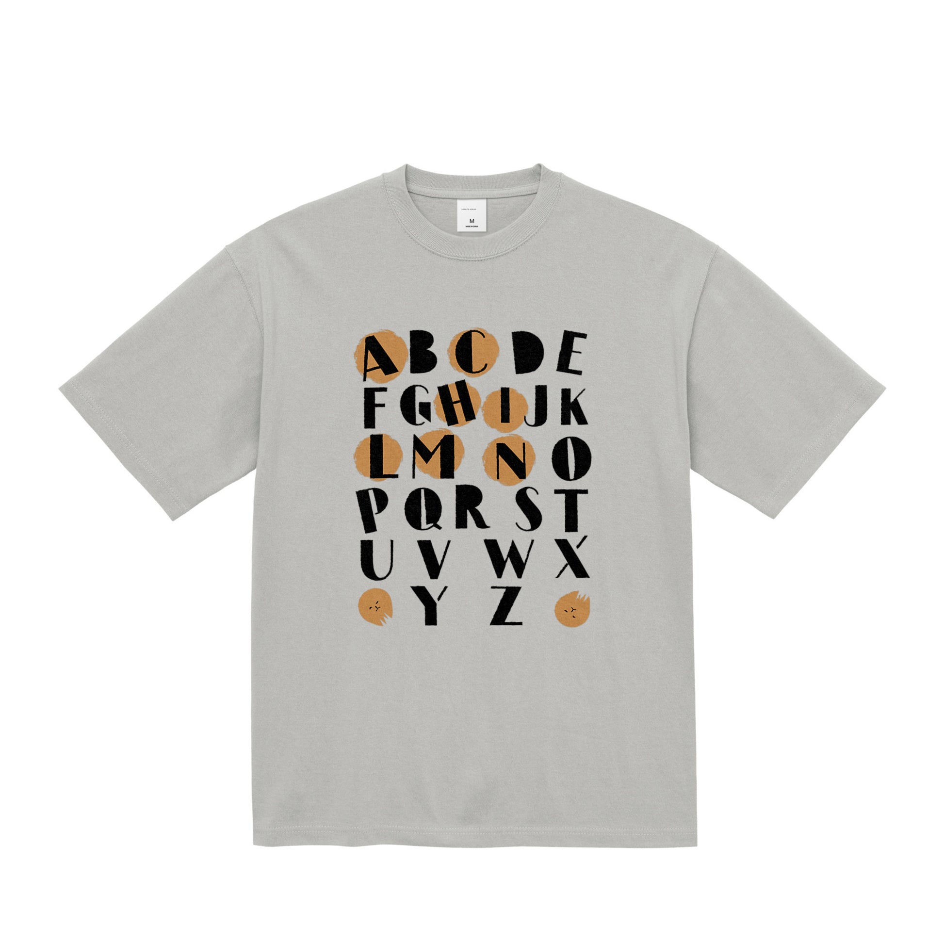 HINACALM Alphabet Sun Tee frost-gray image