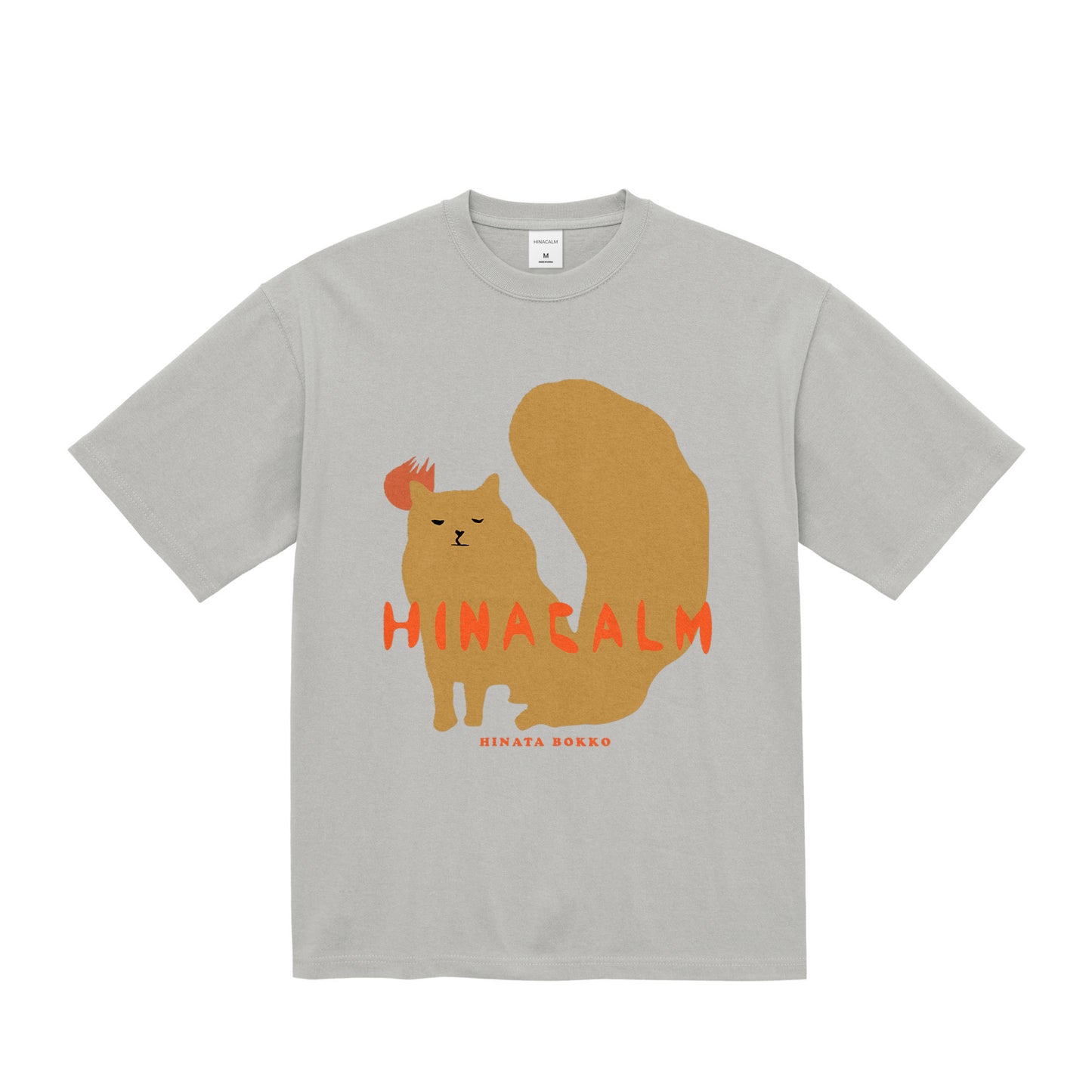 HINACALM Cat Tee frost-gray image