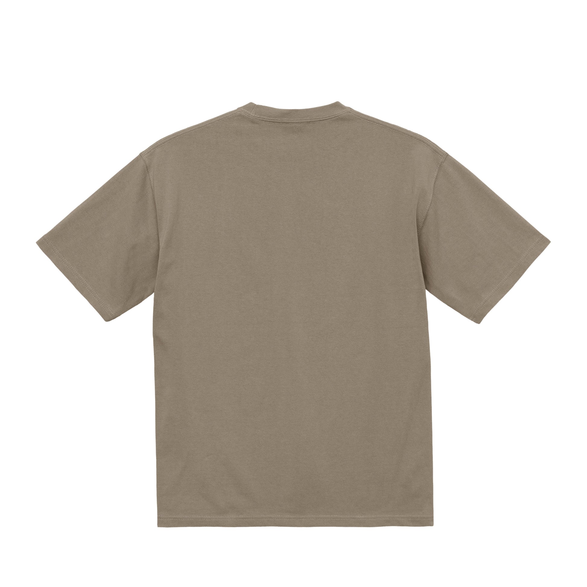 HINACALM Minimal Logo Tee acid-khaki image