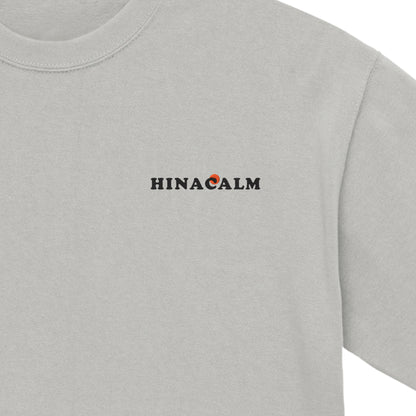 HINACALM Minimal Logo Tee frost-gray image