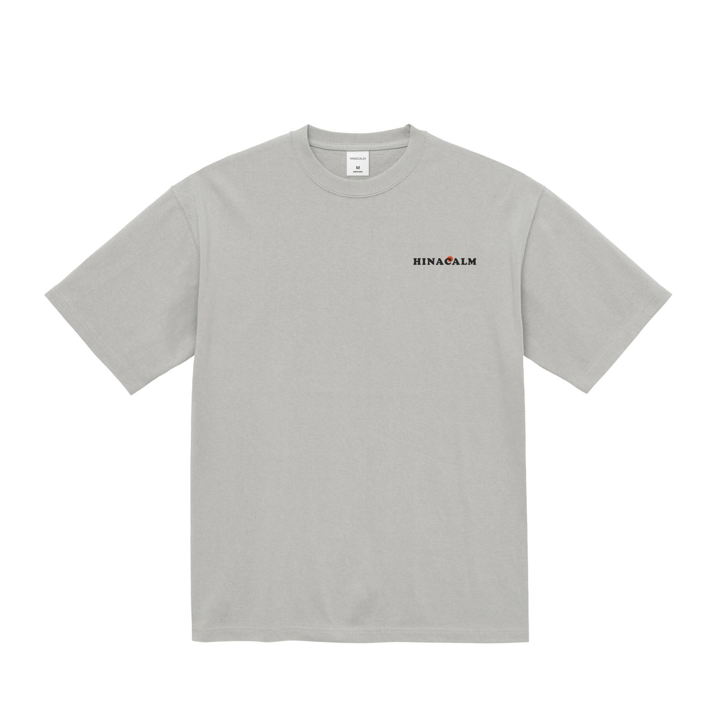 HINACALM Minimal Logo Tee frost-gray image