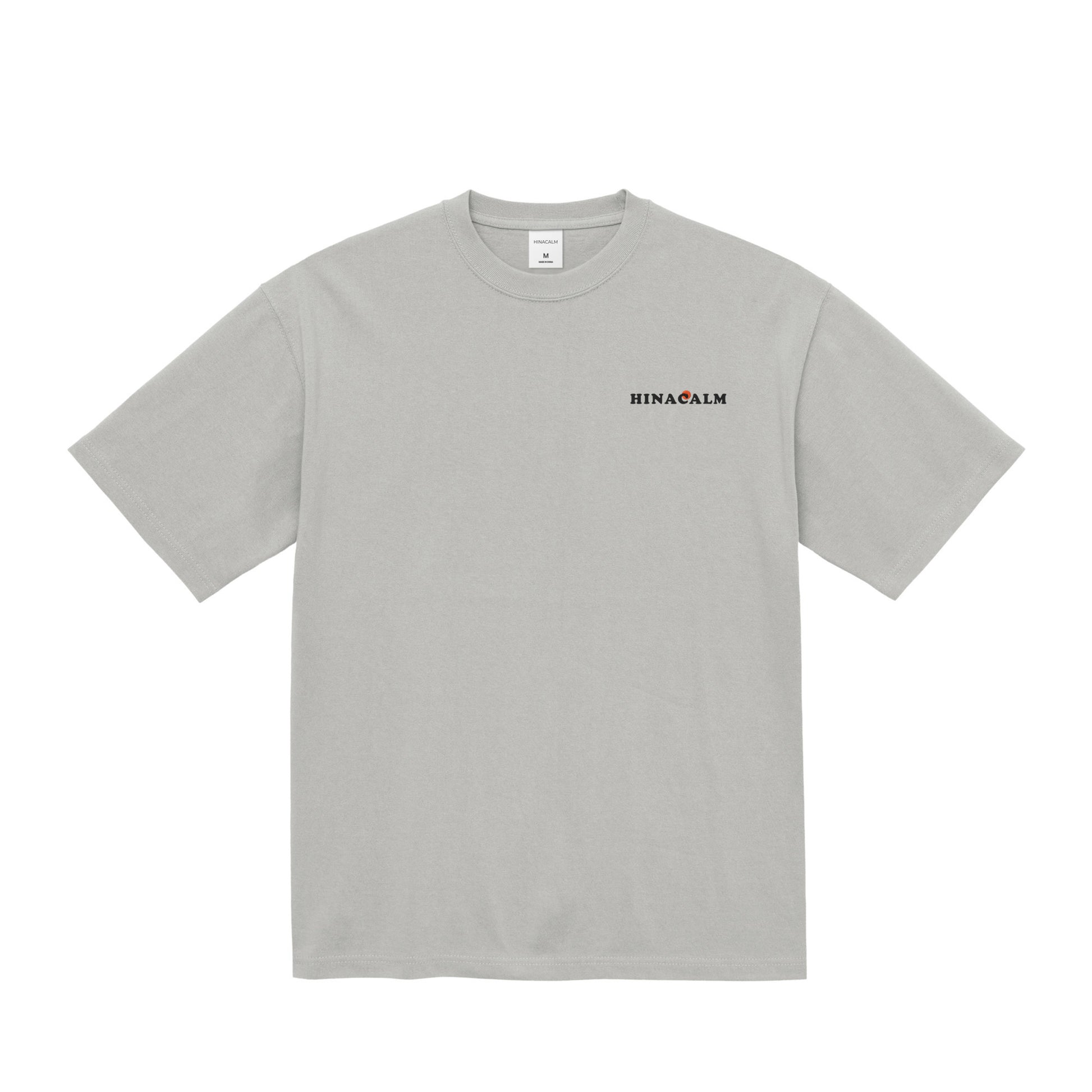 HINACALM Minimal Logo Tee frost-gray image