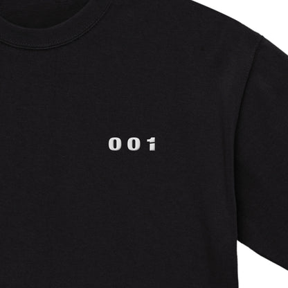 CALM HUMAN 001 – SIGNATURE Tee black image