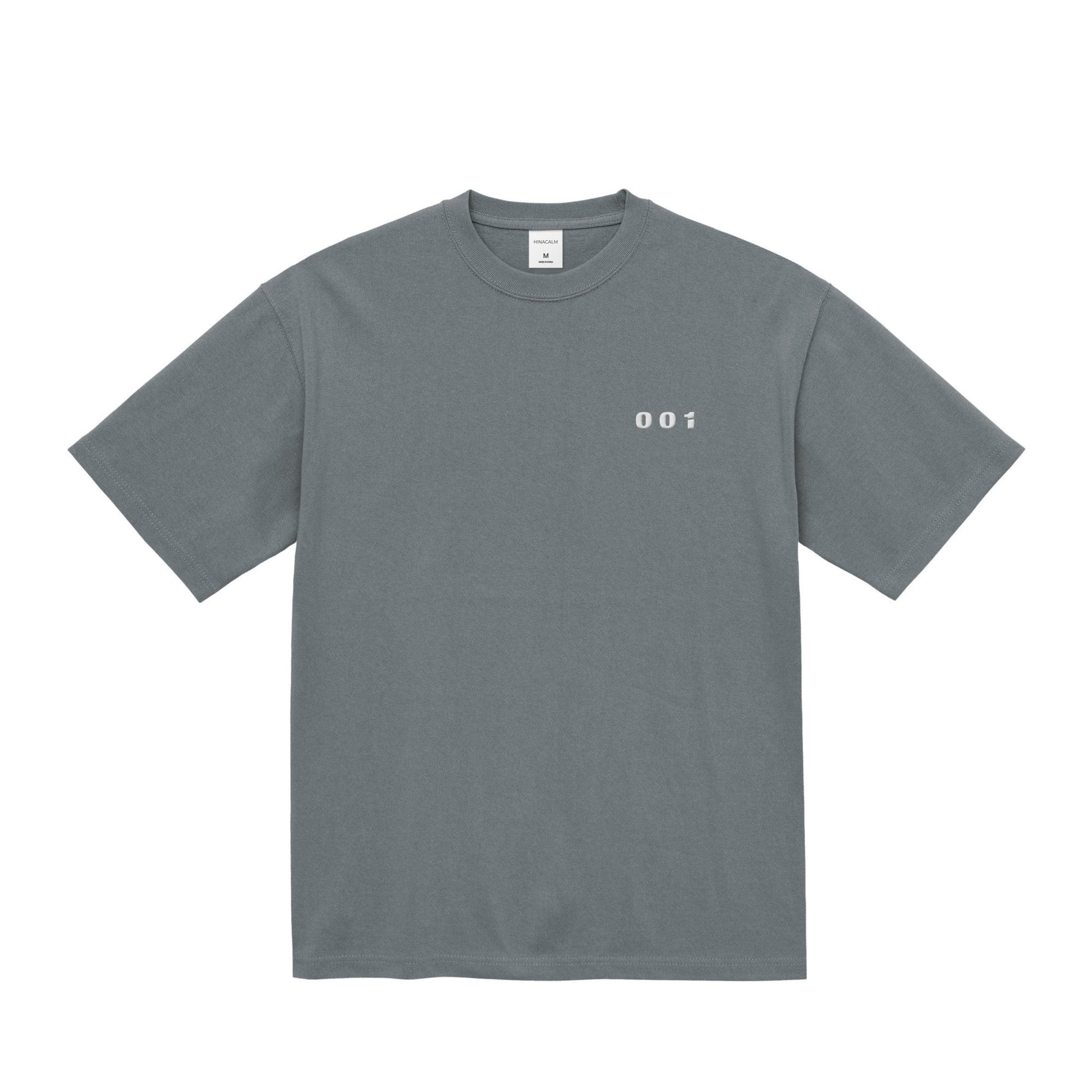 CALM HUMAN 001 – SIGNATURE Tee stone-green image