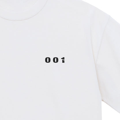 CALM HUMAN 001 – SIGNATURE Tee white image