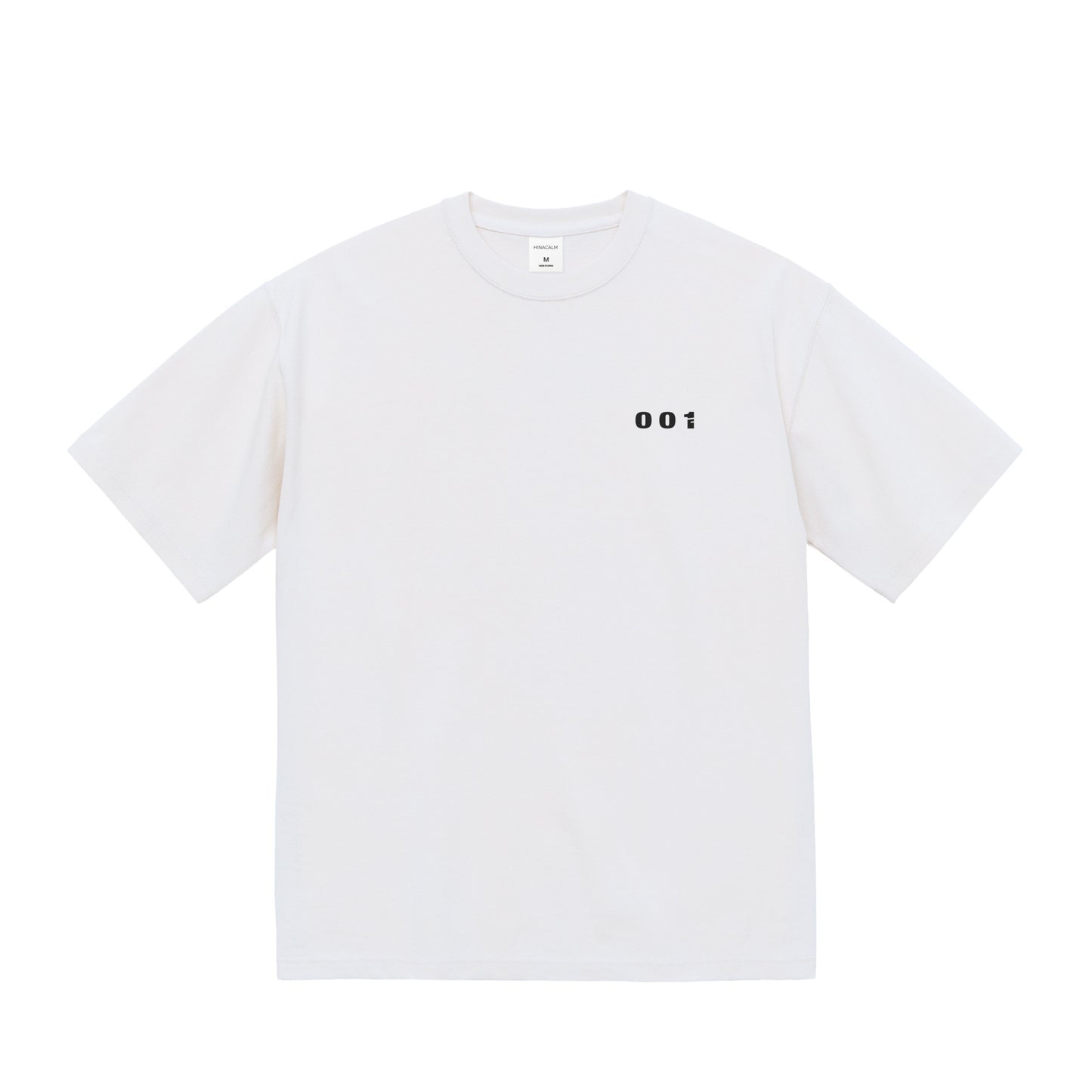 CALM HUMAN 001 – SIGNATURE Tee white image