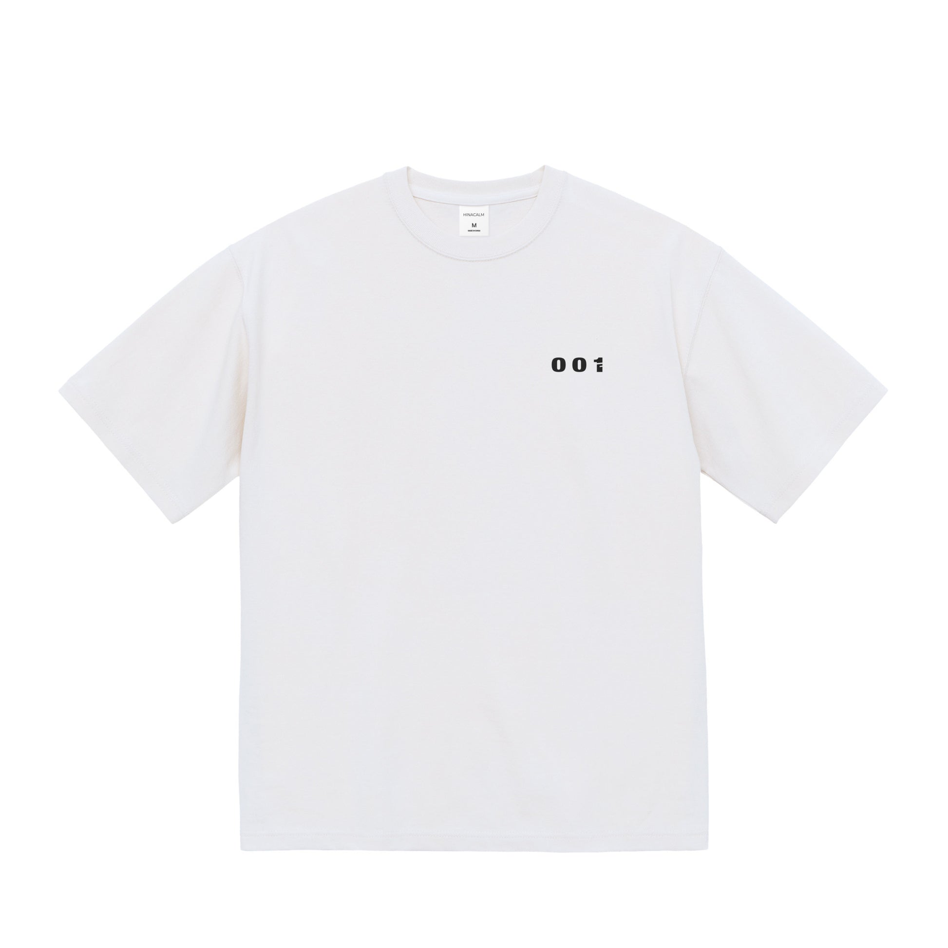 CALM HUMAN 001 – SIGNATURE Tee white image