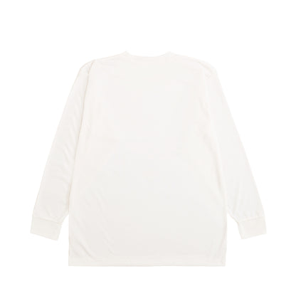 CALM HUMAN 004 – INSIGHT Heavyweight Long Sleeve Tee organic-white image