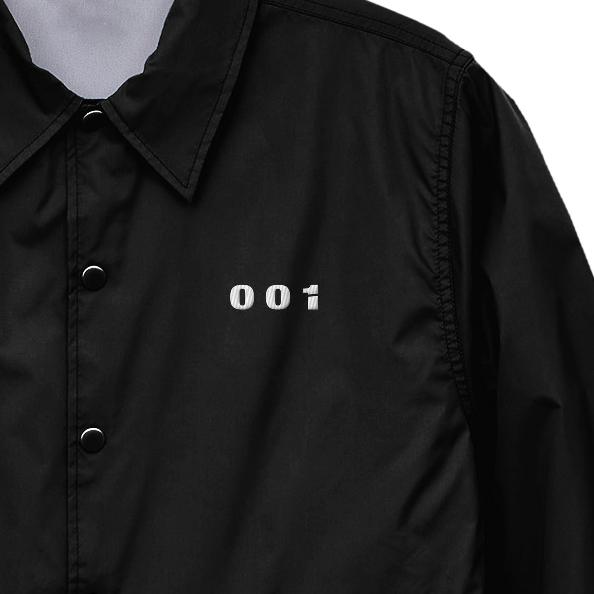 CALM HUMAN 001 – FRAGMENT Coach Jacket black image
