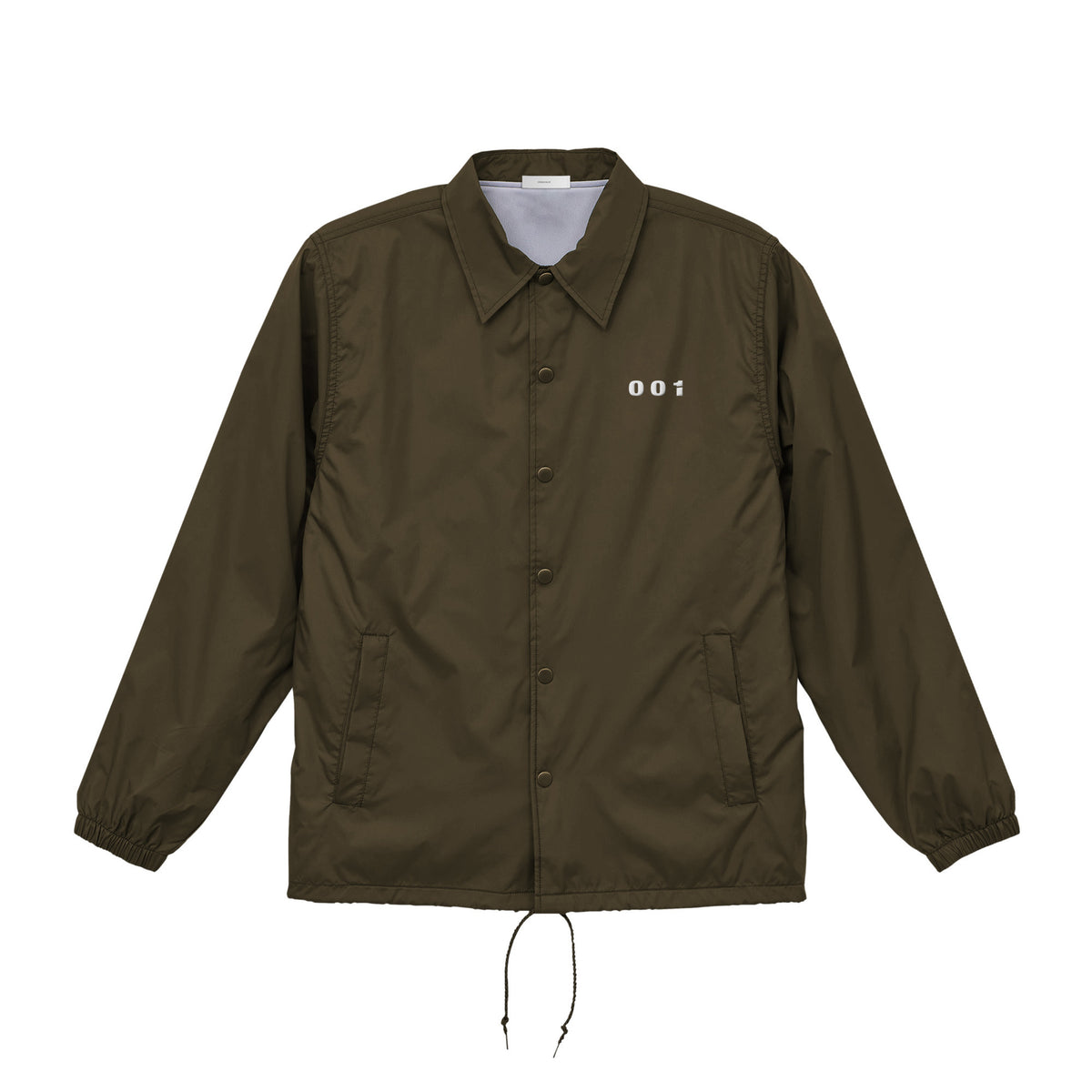 CALM HUMAN 001 – FRAGMENT Coach Jacket seal-brown image