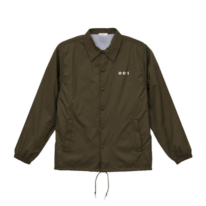 CALM HUMAN 001 – FRAGMENT Coach Jacket seal-brown image