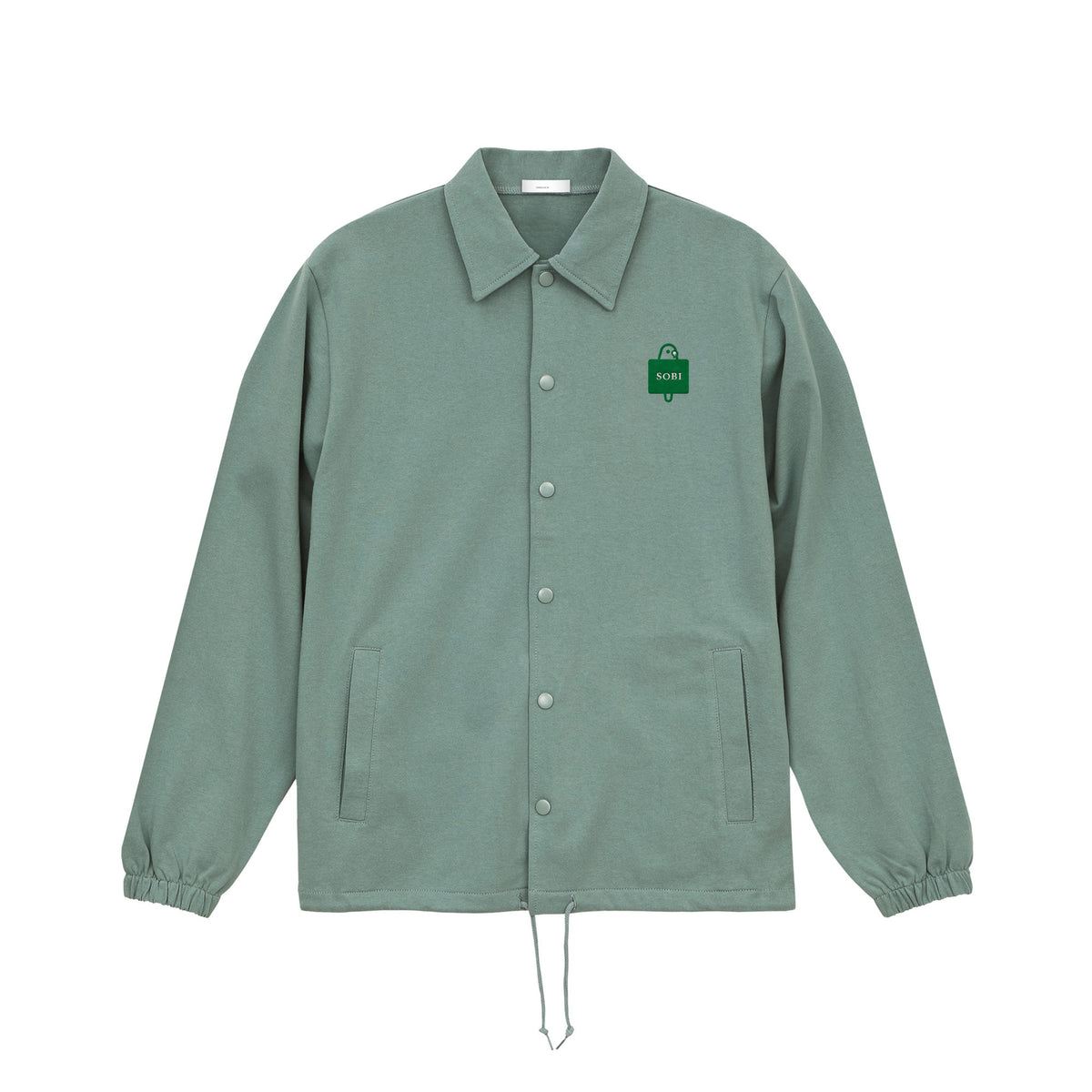 SOBI REST Jersey Coach Jacket smoky-green image