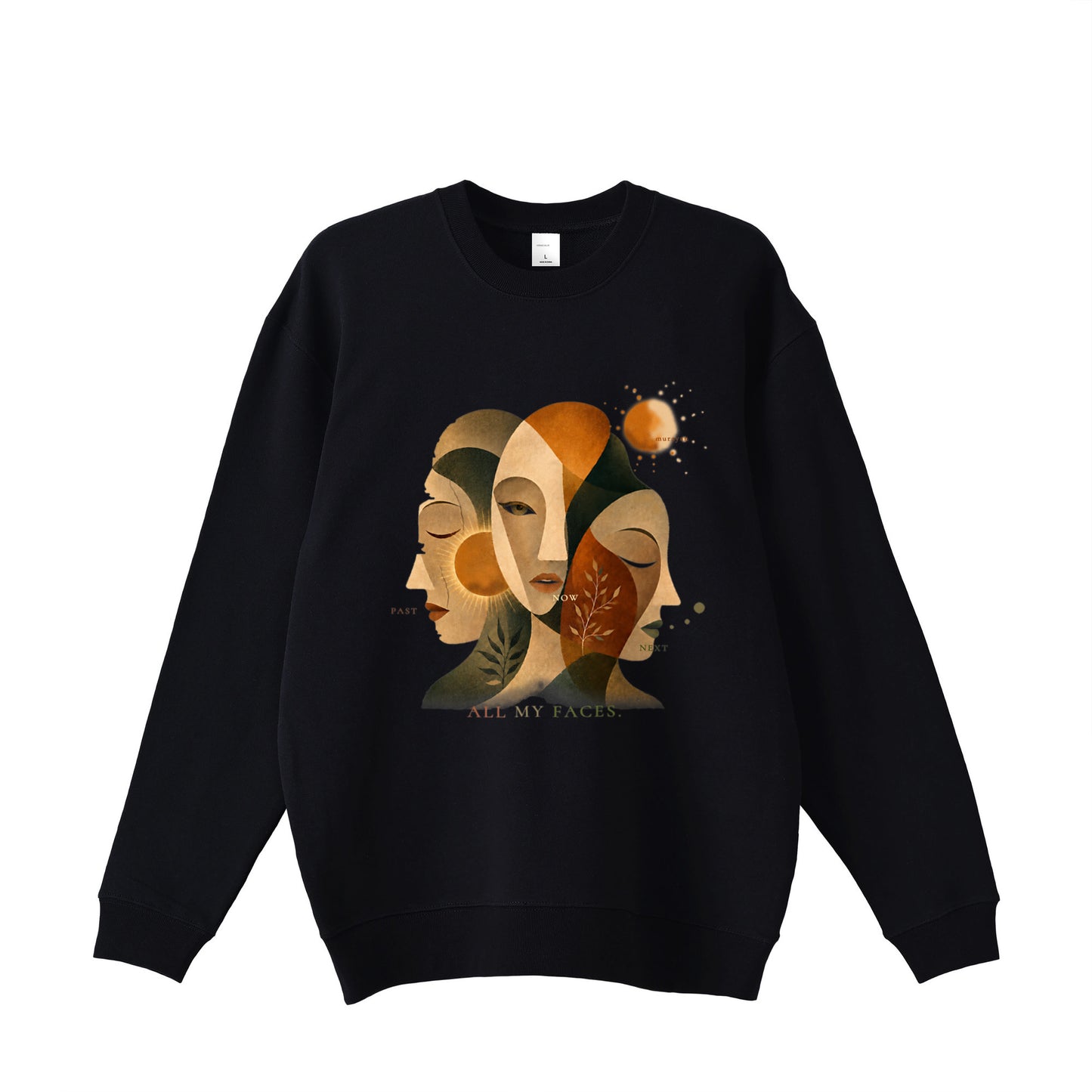 MURAYAN ALL MY FACES Sweatshirt black image