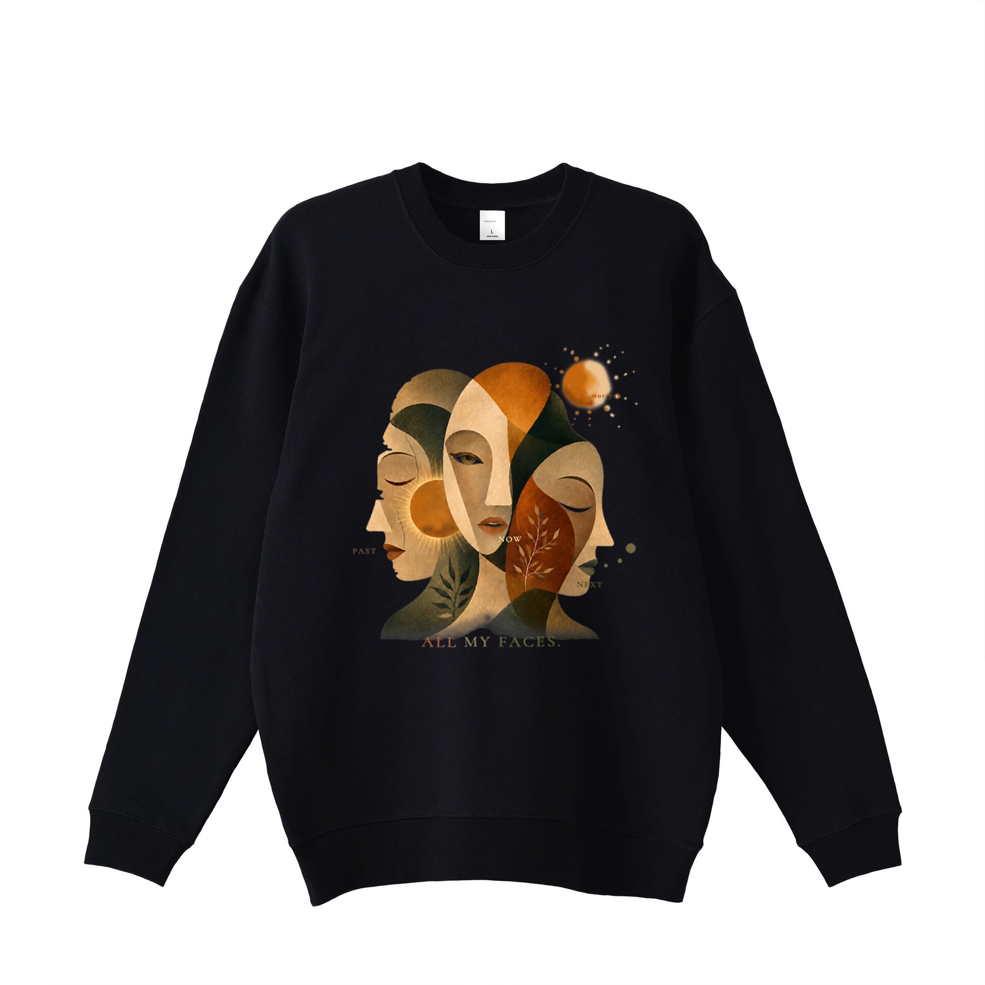 MURAYAN ALL MY FACES Sweatshirt black image